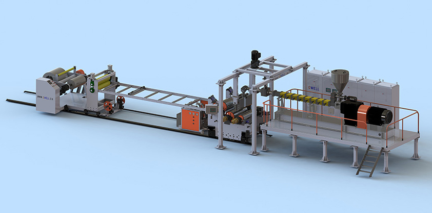 TPU film production line